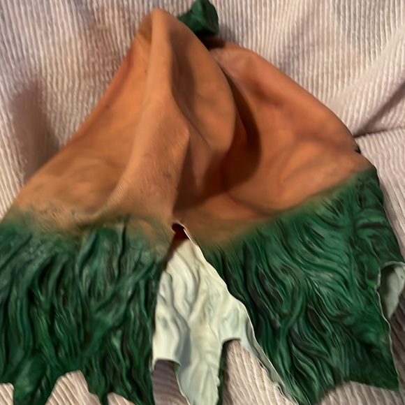 Scary Pumpkin Head mask. Full head cover and neck w slit in back to slip it on. - Picture 6 of 6